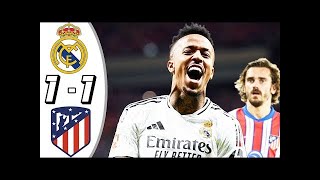 Atletico Madrid vs Real Madrid 11  All Goals amp Highlights  2024 [upl. by Etac]