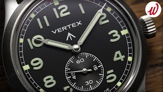 This Luxury Field Watch is Amazing  Vertex M100A [upl. by Tartaglia]