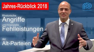 Jahresrückblick 2018 Erfolge und Tiefpunkte im Bundestag – Boehringer spricht Klartext 40 [upl. by Maxy]