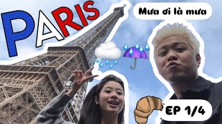 Những ngày hứng mưa ở Paris 😅 Europe Trip EP 14 [upl. by Genesa]