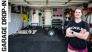 Personal Trainer Turns Garage Into a CrossFit Gym  Garage Gym DropIn [upl. by Alios211]