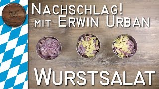 Schmankerl zur Wiesn Salatvariation aus Wurst Wurstsalat [upl. by Brody]