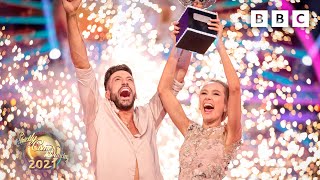 Watch in full WINNERS Rose amp Giovanni lift the Glitterball Trophy 🏆 ✨ The Final ✨ BBC Strictly 2021 [upl. by Mikkanen]