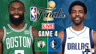 Boston Celtics vs Dallas Mavericks Game 4  NBA Finals Live Scoreboard 2024 [upl. by Hosbein]