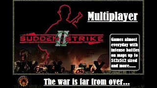 Sudden Strike 2  Multiplayer  Heavy tactical battle 2x2 [upl. by Anigger117]