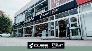 Drohnenflug CUBE Store Rastatt [upl. by Langbehn]