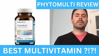 Phytomulti by Metagenics Review  The Most Researched Multivitamin Proprietary Phytonutrient Blend [upl. by Annaul]