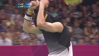 SRI v IND  Mens Singles Badminton Round of 16  Full Replay  London 2012 Olympics [upl. by Esiralc]