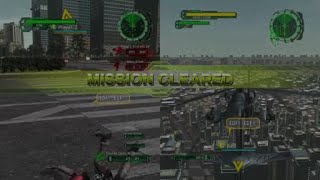 EARTH DEFENSE FORCE 6 DLC1 m17 Inferno RangerAir Raider split screen Weapon Farm Brute Cheese [upl. by Esinahs]