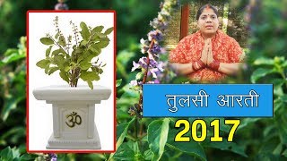 माँ तुलसीजी की आरती 2019। Tulsi Arati 2019 [upl. by Helbonna]