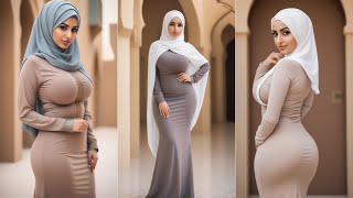 Stunning Young Girls in Hot Outfits  AI Beautiful Girls  Arab Women [upl. by Attelrak784]