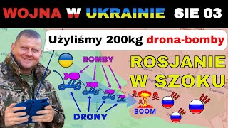 03 SIE NIESAMOWITE Ukraińcy WYPAROWALI Rosjan 200kg BOMBĄ WODOROWĄ  Wojna w Ukrainie Wyjaśniona [upl. by Yelnek403]