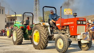 Swaraj 855 vs john deere 5210 tractor tochan [upl. by Eintruoc440]