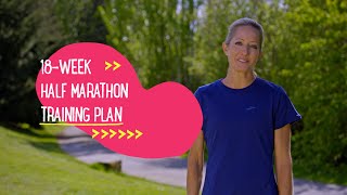 18week half marathon training plan [upl. by Sven]