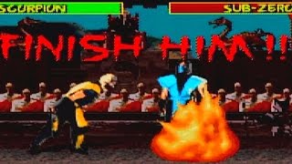 Mortal Kombat SNES  All Fatalities [upl. by Hsirk]