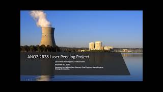 Laser Peening of Nuclear Reactors [upl. by Beaulieu]