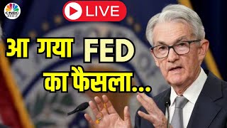 FED Rate News  Market Big Impact  US Fed LIVE  Fed Meeting Could Change Everything  CNBC Awaaz [upl. by Malony]