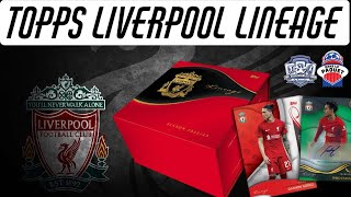 Topps Liverpool Lineage La meilleure Hobby box de Club [upl. by Narcissus837]