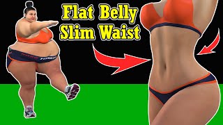 Do This Workout Every FRIDAY To Lose Belly And Side Fat  Slim Waist Flat Stomach [upl. by Aliam743]