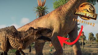 Giga HUNTS Argentinosaurus  Jurassic World Evolution 2 [upl. by Siurtemed]