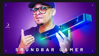 Esse é o Soundbar Gamer que os gamers mais me pediram Muito Led vale a pena Sound Bar [upl. by Pearla112]