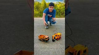 Remote Control Robot Truck And Rc Excavator [upl. by Aiceled235]