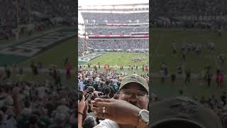 Brave Vikings Fan in Eagles stadium during quotAssholequot chant [upl. by Peonir]