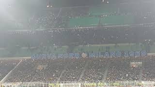 LA CURVA NORD ENTRA E LINTER SEGNA INTERGENOA 21 [upl. by Rubi]