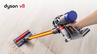 Dyson V8  There Is No Hiding Place For Dirt  Official Dyson Video [upl. by Yellek893]