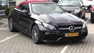 Mercedes AMG C63 Convertible 2017 New Test Drive In Depth Review Interior Exterior 2018 [upl. by O'Neill]