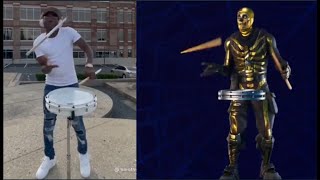 NEW Fortnite Snare Solo emote in Real Life Timothy Fletch  Hit It For Me  Drumline [upl. by Beutler68]