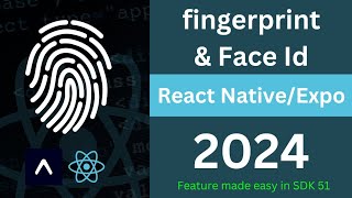 React Native Expo Local Authentication  Face Id  Touch ID  Pass code 2024 [upl. by Dugaid566]