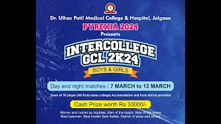 SECOND HALF II Dr Ulhas Patil Medical College and hospital II INTERCOLLEGE GCL 2K24 II Day 05 [upl. by Woodford167]