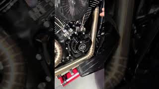 Harley Davidson Road Glide 2024 2 in 1 exhaust smoke muffler brand imported exhaust  Yikes [upl. by Rianna]