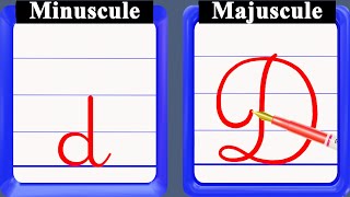 d majuscule et minuscule [upl. by Netsua]