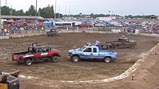 CHAOS IN CLEARWATER Trackside Stock Trucks [upl. by Mort390]