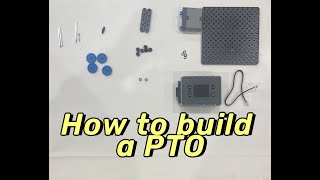 How to build a PTO  Vex IQ Full Volume Cyber Spacers 56688Y [upl. by Anoj221]