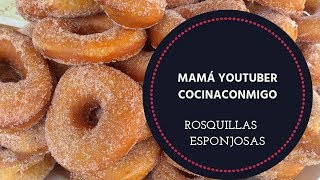 rosquillas esponjosas rosquillas donas rosquillasesponjosas [upl. by Emogene]