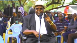 Speaking during the funeral ceremony of Mzee Kimiron Arap Koech at Lombogishu Mogotio Constituency [upl. by Razid859]