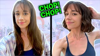 COLLEEN BALLINGER CUTS OFF ALL HER HAIR [upl. by Piscatelli674]