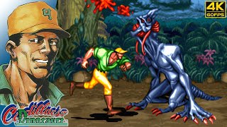 Cadillacs and Dinosaurs Mustapha Longplay Arcade 4K60FPS [upl. by Nydnarb]