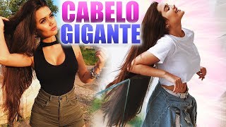 O segredo do meu CABELO GIGANTE [upl. by Yenttihw]