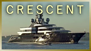 The 135metre MegaYacht MY CRESCENT [upl. by Lenhard]