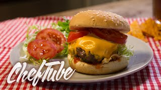 Comment Faire Un All American Burger  Recette dans la description [upl. by Tony]