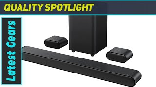 Immersive Home Theater TCL S4510 51ch Sound Bar Review [upl. by Berardo]