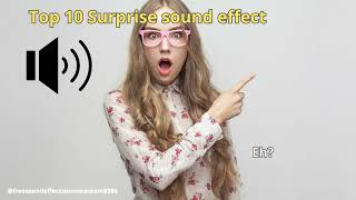 TOP 10 SURPRISE SOUND EFFECT [upl. by Retsim538]