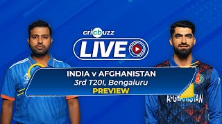 Preview India vs Afghanistan 3rd T20I [upl. by Orv]