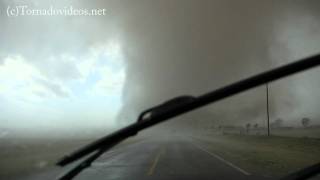 Extreme Tornado Intercept Tipton OK Tornado [upl. by Gianina]