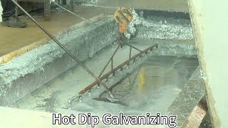 Galvanizing process of electric power fittings [upl. by Hanas968]