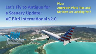 Sim Update 14 Preview Antigua  PMDG 737  MSFS2020 [upl. by Bernadine]